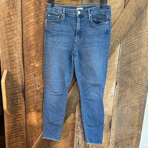 Women’s MOTHER Jeans The Looker Ankle Fray size 30 Style #1431-664